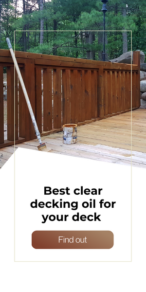 clear decking oil